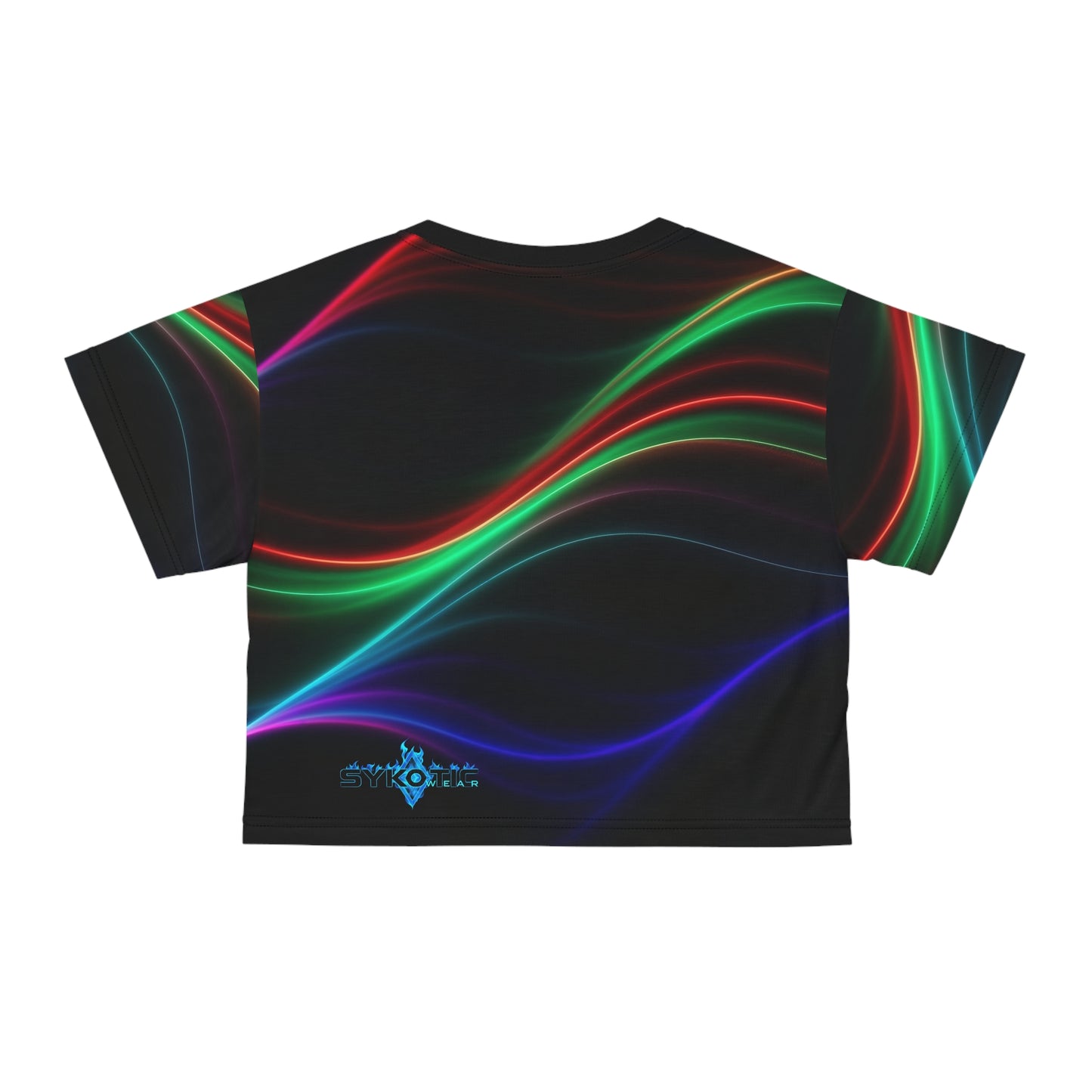 Vibrant Crop Tee Sykotic Style