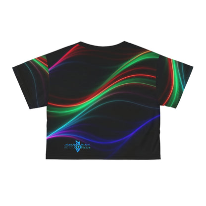 Vibrant Crop Tee Sykotic Style