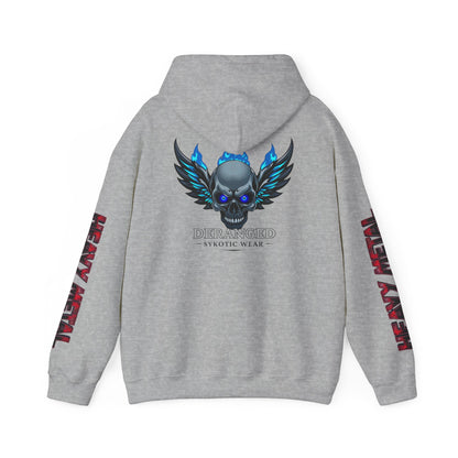 Heavy Metal Flying Skull Hoodie - Perfect Gift for Rockers