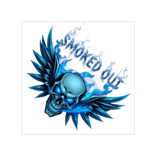 Smoked Out Skull Sticker, Cool Car Decor, Tattoo Art for Teens, Outdoor Adhesive for Surfboards, Harley Davidson Gear, Unique [...]
