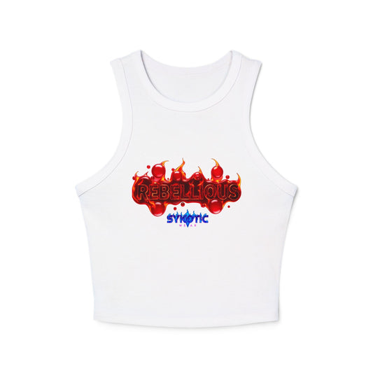 Racer Tank Top for Rebellious Girls - Deranged Sykotic Wear and Gear Design