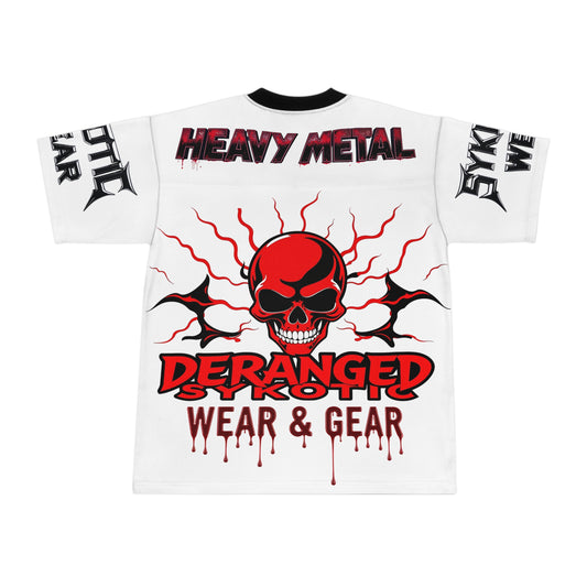 Football Jersey - Heavy Metal Deranged Sykotic Design