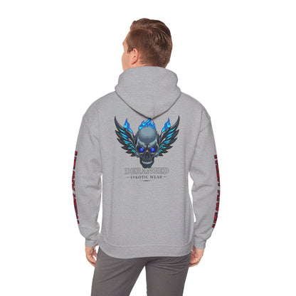 Heavy Metal Flying Skull Hoodie - Perfect Gift for Rockers