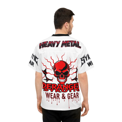 Football Jersey - Heavy Metal Deranged Sykotic Design