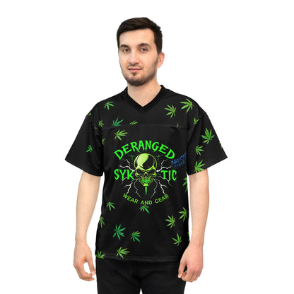 Football Jersey - Deranged Sykotic Wear's Abnormal Swagger Line Summer Foliage Design