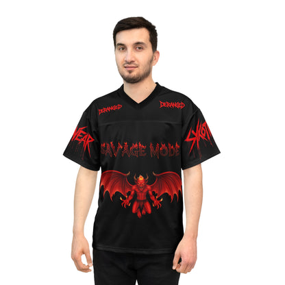 Football Jersey - Derangeds Sykotic Wear Savage Mode Sykotic Wear Jersey