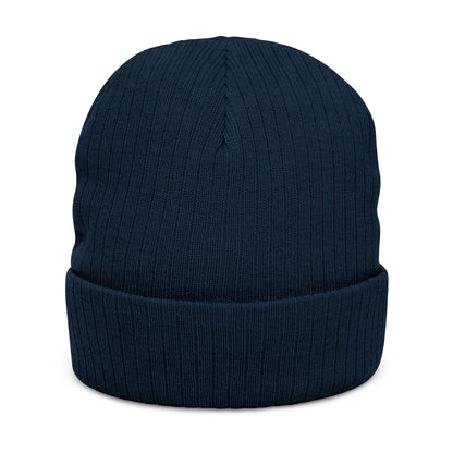 Beanie Hat Sykotic Style Headware Embroidered Knit