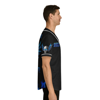 Men's Baseball Jersey - Deranged Sykotic Wear's Abnormal Swagger Outstanding Character