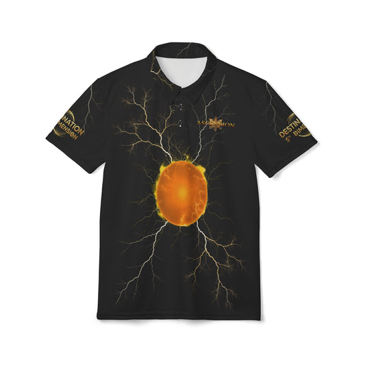 Polo Shirt - Ascension: Destination 5TH Dimension Sykotic Wear&#039;s Stylish and Elegant Edition